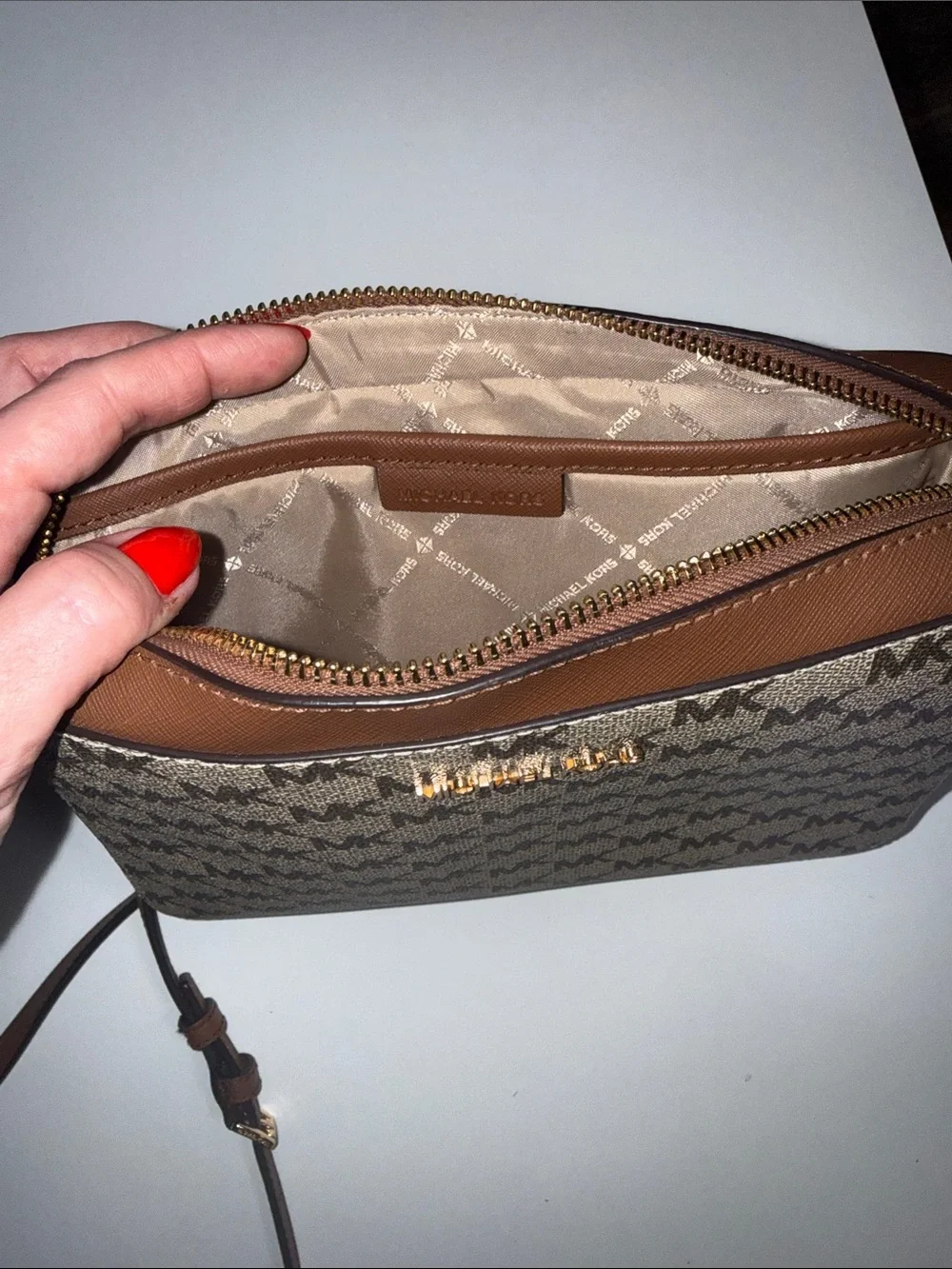 Michael Kors compact crossbody